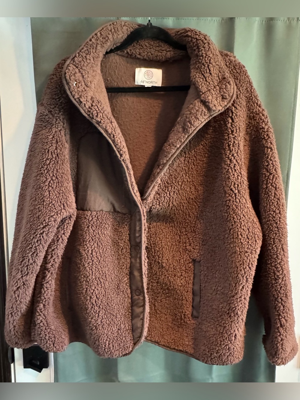 Plush Brown Teddy Jacket by